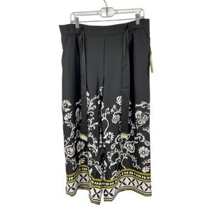 Eliane Rose‎ Floral Print Wide Leg Pants size XL #1160